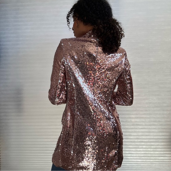 Endless Rose Sequin Blazer Jacket - Picture 6 of 17